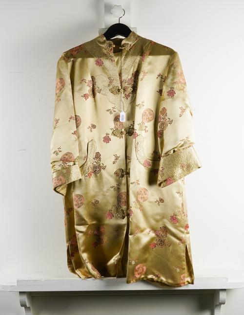 A CHINESE SILK JACKET