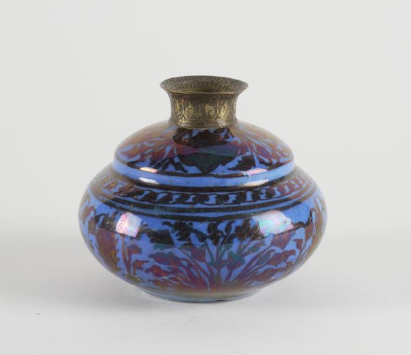 A SAFAVID LUSTRE PAINTED BOTTLE