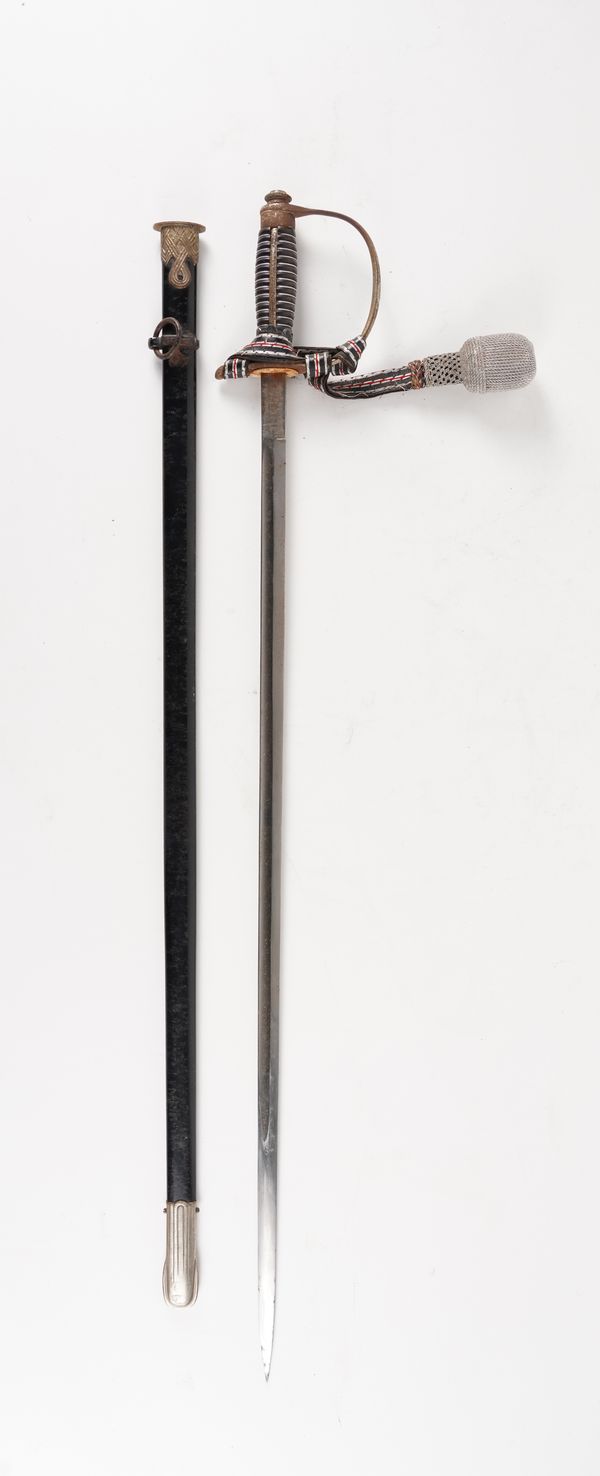 A GERMAN WWII THIRD REICH POLICE OFFICER'S DRESS SWORD