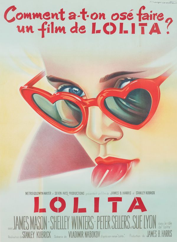 A FRAMED LOLITA FILM POSTER