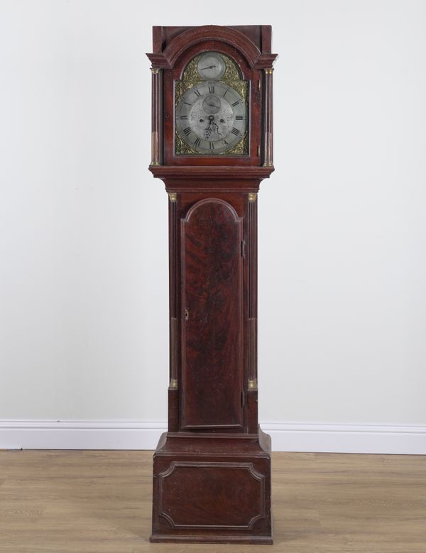 A MAHOGANY 8-DAY LONGCASE CLOCK