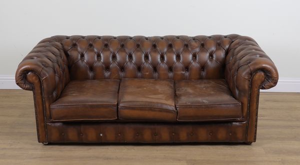 A CHESTERFIELD SOFA