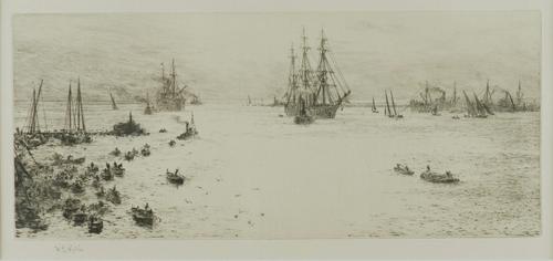 WILLIAM LIONEL WYLLIE (BRITISH, 1851-1931)