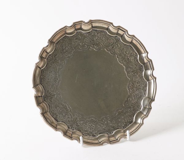 A SILVER SALVER