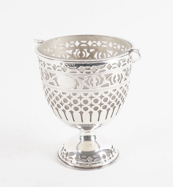 A SILVER BASKET