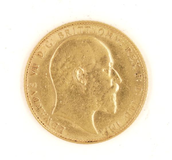 AN EDWARD VII SOVEREIGN