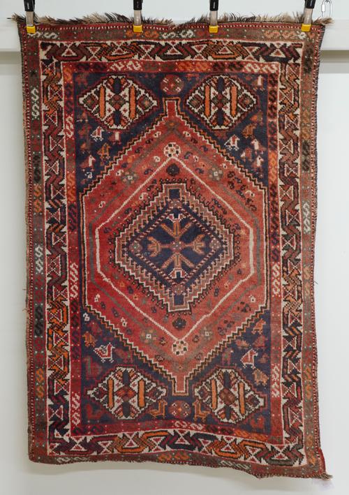 A SHIRAZ RUG, SOUTH PERSIAN