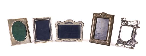 A GROUP OF FIVE PHOTOGRAPH FRAMES (5)