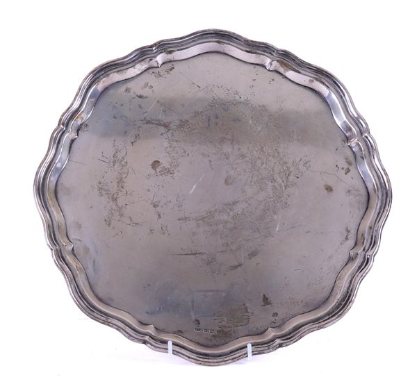 A SILVER SALVER