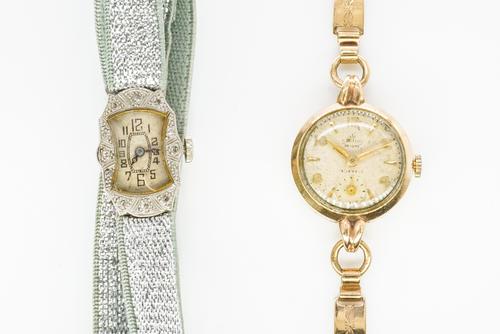 TWO LADY'S WRISTWATCHES (2)