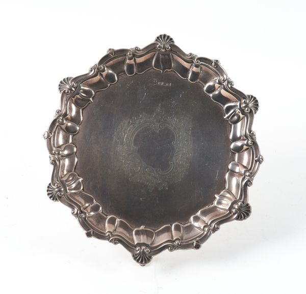 A SILVER SALVER