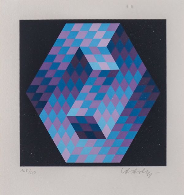 VICTOR VASARELY (HUNGARIAN/FRENCH, 1906-1997)