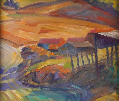 NICK SCHLEE (BRITISH, B. 1931) (2)