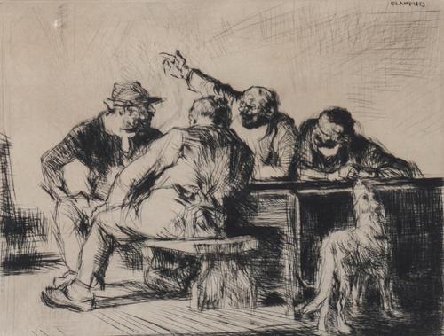 EDMUND BLAMPIED (BRITISH, 1886-1966)