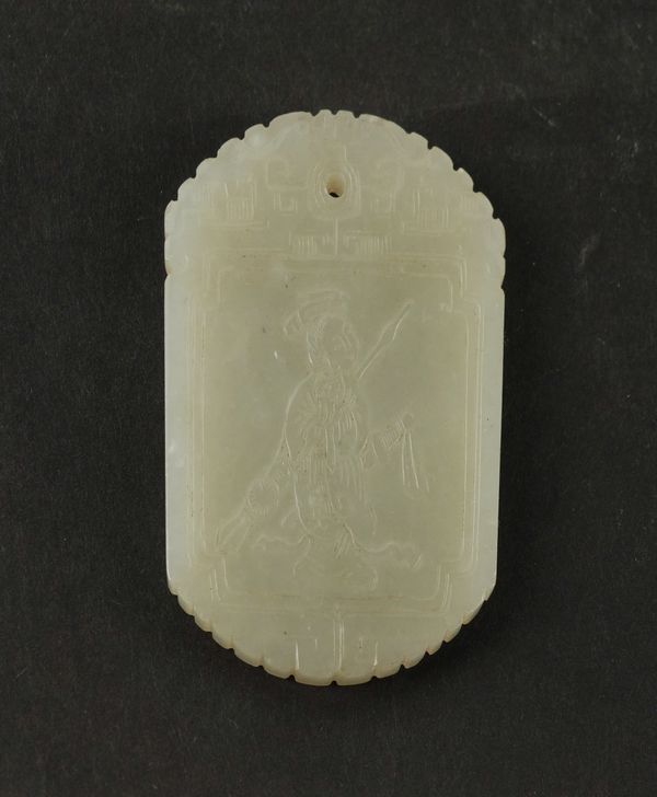 A CHINESE JADE PENDANT