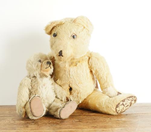 TWO STUFFED TEDDY BEARS (2)