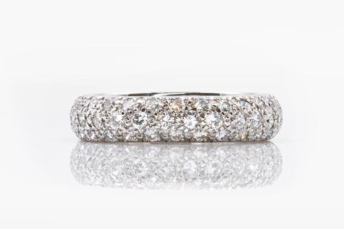 A DIAMOND FULL ETERNITY RING