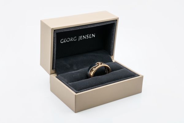 GEORG JENSEN - A DIAMOND FUSION RING