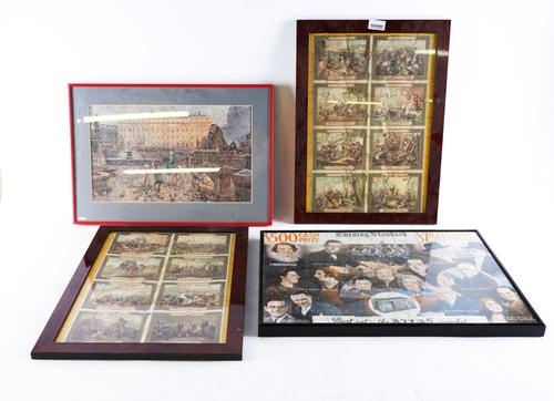 A QUANTITY OF EARLY TO MID 20TH CENTURY JIGSAW PUZZLES INCLUDING ADVERTISING EXAMPLES