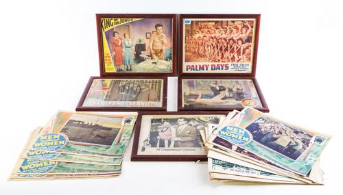 A QUANTITY OF 20TH CENTURY LOBBY CINEMAS CARDS