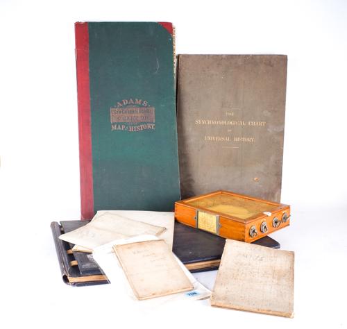 TWO 18TH CENTURY FOLDING GAMEBOARDS, (qty)