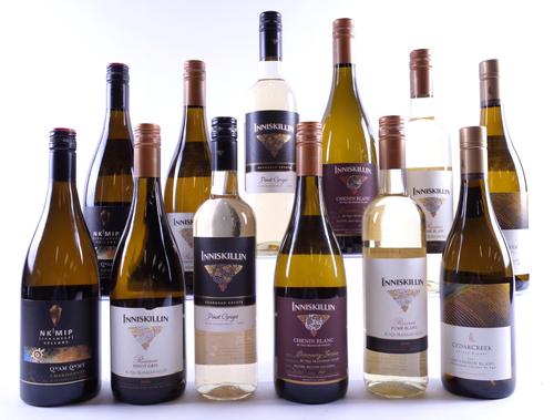 12 BOTTLES CANADIAN WHITE WINE