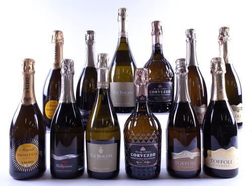 12 BOTTLES ITALIAN SPARKLING WINE
