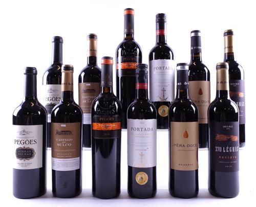 12 BOTTLES PORTUGUESE RED WINE