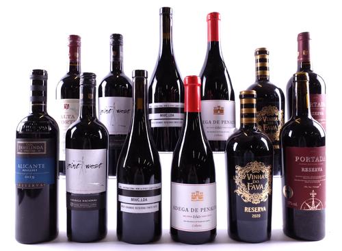 12 BOTTLES PORTUGUESE RED WINE