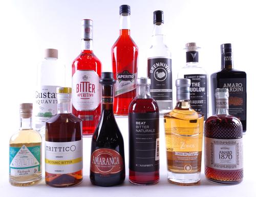 12 BOTTLES MIXED SPIRITS