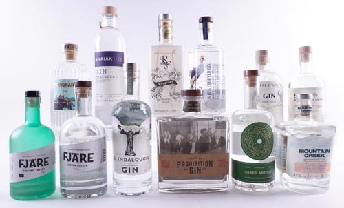 12 BOTTLES GIN