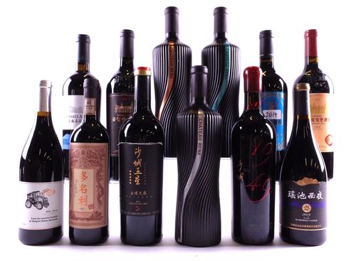 12 BOTTLES CHINESE RED WINE