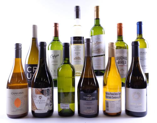 12 BOTTLES ARGENTINIAN WHITE WINE