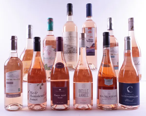 12 BOTTLES FRENCH ROSÉ WINE