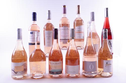 12 BOTTLES FRENCH ROSÉ WINE