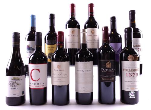 12 BOTTLES SOUTH AFRICAN RED WINE