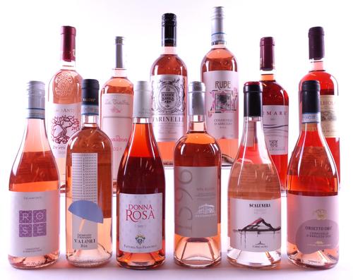 12 BOTTLES ITALIAN ROSÉ WINE