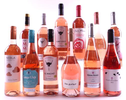 12 BOTTLES SPANISH ROSÉ WINE