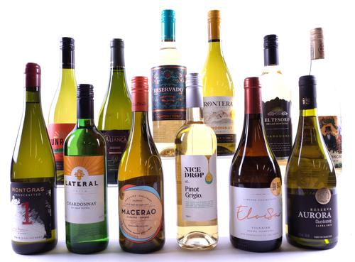 12 BOTTLES SOUTH AMERICAN WHITE WINE