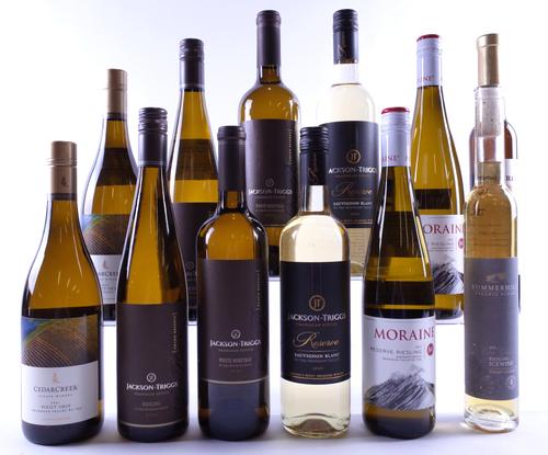 12 BOTTLES CANADIAN WHITE AND ICEWINE