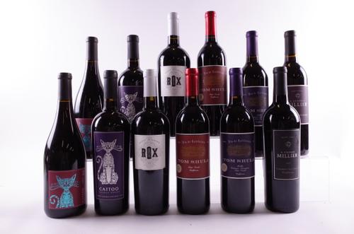 12 BOTTLES CALIFORNIAN RED WINE