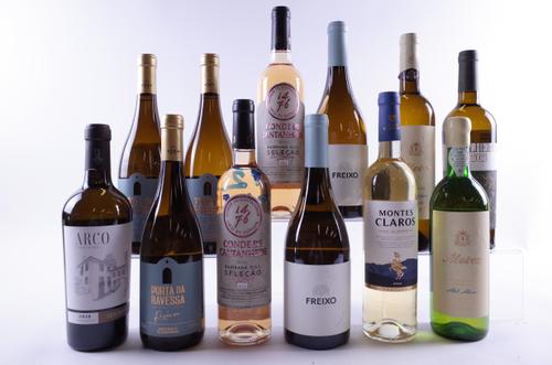 12 BOTTLES PORTUGUESE WHITE AND ROSÉ WINE