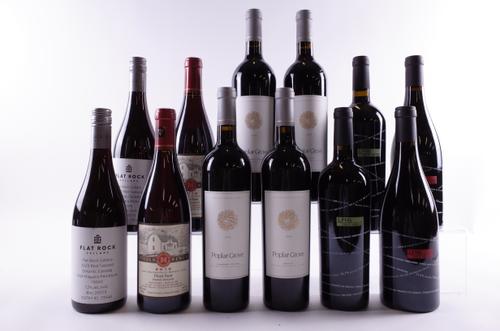 12 BOTTLES CANADIAN RED WINE
