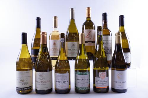 12 BOTTLES FRENCH WHITE WINE