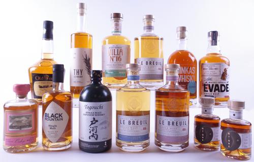 13 BOTTLES SINGLE MALT WHISKY