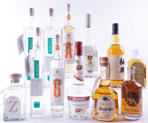 12 BOTTLES MIXED SPIRITS