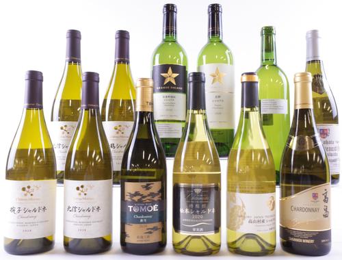 12 BOTTLES CHINESE AND JAPANESE CHARDONNAY