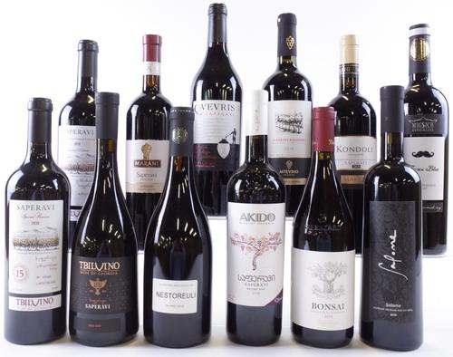 12 BOTTLES GEORGIAN RED WINE