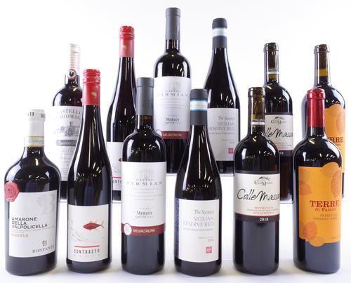 12 BOTTLES ITALIAN RED WINE