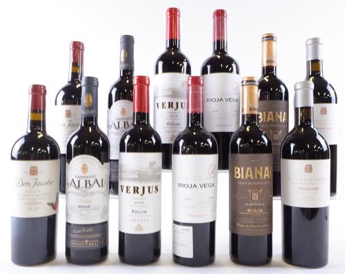 12 BOTTLES RIOJA